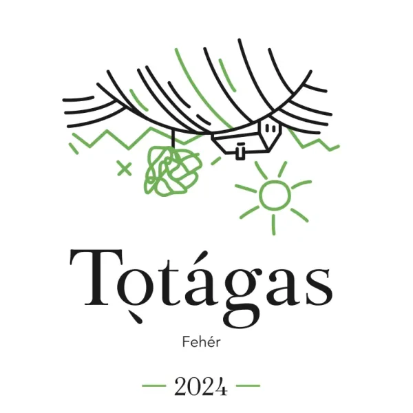 Tótágas Jackfall fehérbor Chardonnay száraz