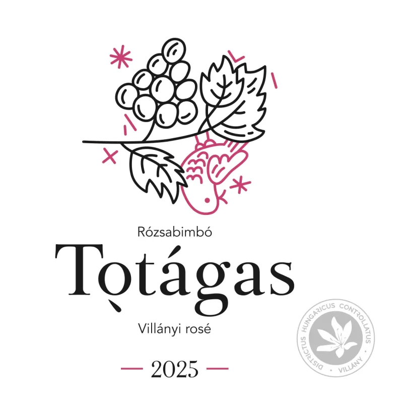 Tótágas Villányi kékfrankos rozé