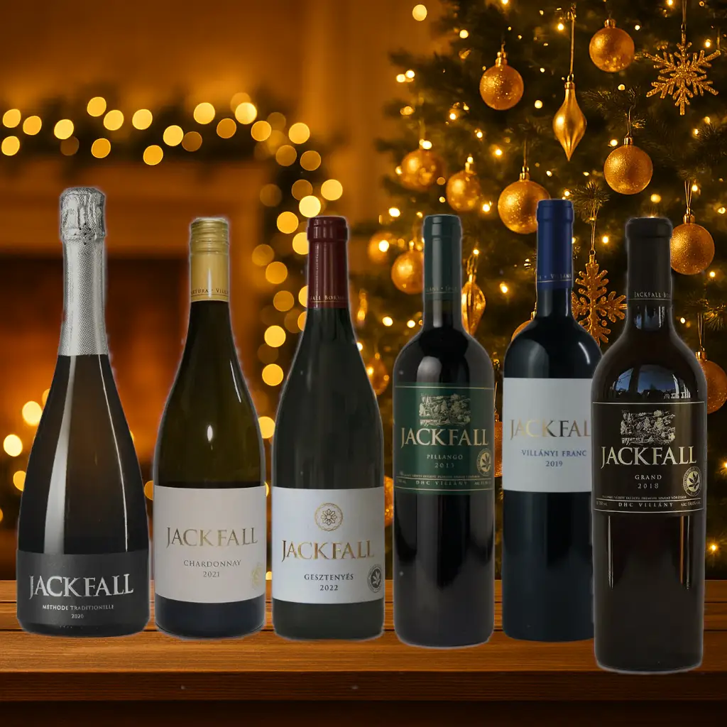 Prémium karácsonyi borcsomag – Gourmet 6 palackos válogatás